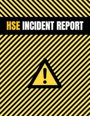 hse accident report book track all your accidents incidents and injuries 1st edition hud log b09wrq7wmm,