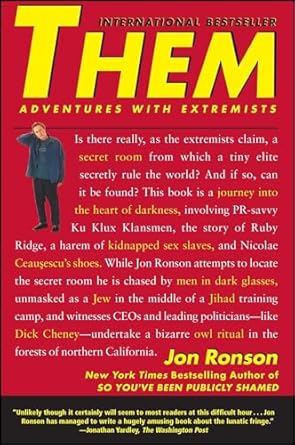 them adventures with extremists 1st edition jon ronson 0743233212, 978-0743233217