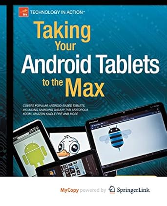 taking your android tablets to the max 1st edition russell holly 1430236914, 978-1430236917