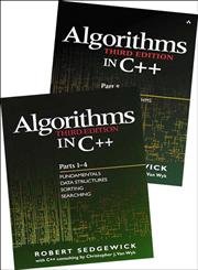 bundle of algorithms in c++ parts 1 5 fundamentals data structures sorting searching and graph algorithms 3rd