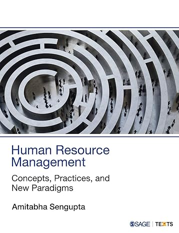 human resource management concepts practices and new paradigms 1st edition amitabha sengupta 9352805119,
