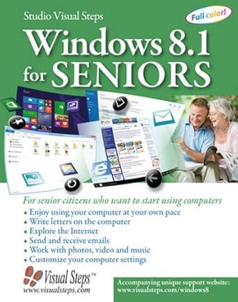 windows 8 1 for seniors for senior citizens who want to start using computers large type / large print
