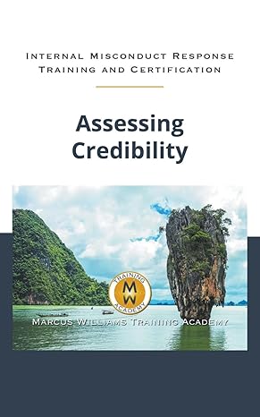 assessing credibility 1st edition marcus williams b0cjx4d49l, 979-8223726098