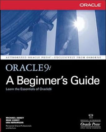 oracle9i a beginners guide 2nd edition michael abbey ,michael corey ,ian abramson 0072192798, 978-0072192797