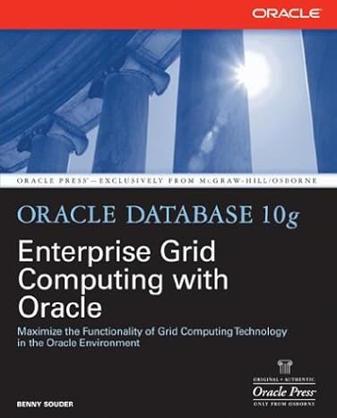 enterprise grid computing with oracle 1st edition brajesh goyal 0072253568, 978-0072253566