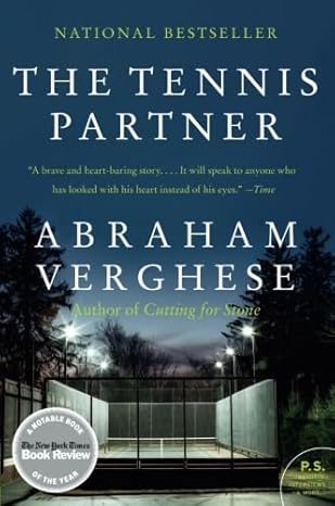 the tennis partner 1st edition abraham verghese 0062116398, 978-0062116390