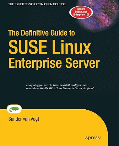 the definitive guide to suse linux enterprise server 1st edition sander van vugt 1430211679, 978-1430211679