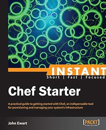 instant chef starter 1st edition john ewart 1782163468, 978-1782163466