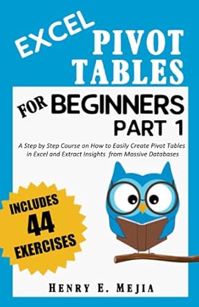 excel pivot tables for beginners part 1 a step by step course on how to easily create pivot tables in excel