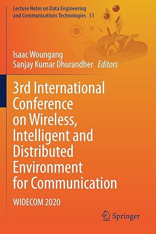 3rd international conference on wireless intelligent and distributed environment for communication widecom