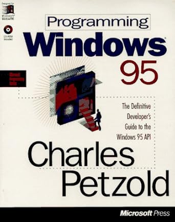 programming windows 95 4th edition charles petzold 1199000558, 978-1199000552