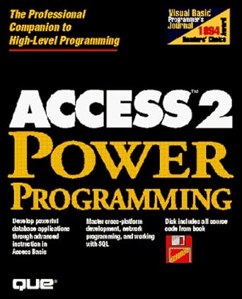 access 2 power programming/book and disk 2nd edition chris st valentine 1565297636, 978-1565297630