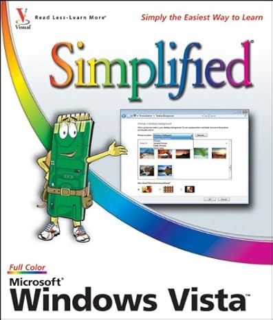 microsoft windows vista simplified 1st edition paul mcfedries 0470045752, 978-0470045756