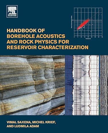 handbook of borehole acoustics and rock physics for reservoir characterization 1st edition vimal saxena