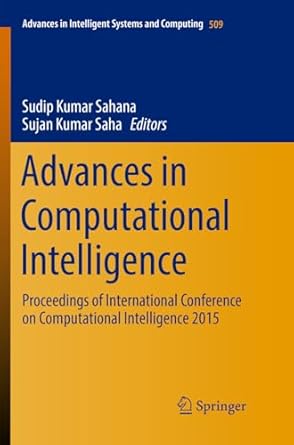 advances in computational intelligence proceedings of international conference on computational intelligence