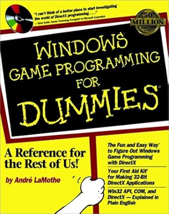 windows game programming for dummies 1st edition andr lamothe 0764503375, 978-0764503375