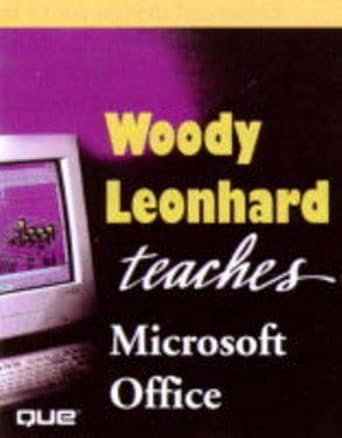 woody leonhard teaches microsoft office 97 1st edition woody leonhard 0789717050, 978-0789717054