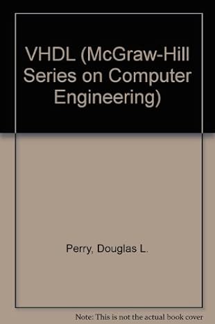 vhdl new edition douglas l perry 0071136037, 978-0071136037
