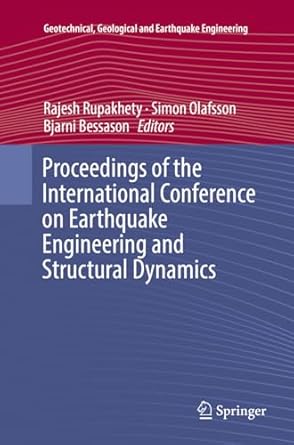 proceedings of the international conference on earthquake engineering and structural dynamics 1st edition