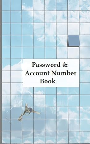 password and account number book never forget the password again 1st edition floyd franklin 1656575183,