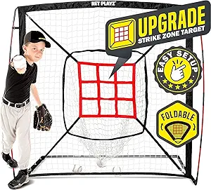 baseball net pitching net hitting net batting practice net baseball gifts for kids children and teens