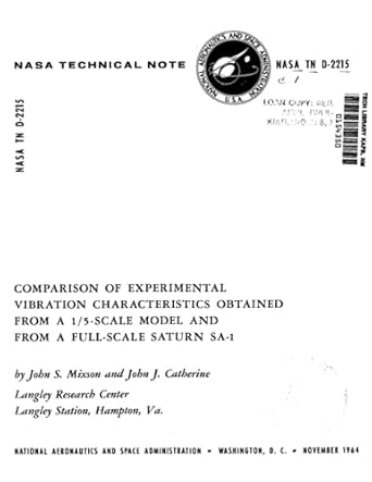 comparison of experimental vibration characteristics obtained from a 1/5 scale model and from a full scale