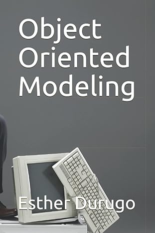 object oriented modelling 1st edition esther udoka durugo b093bz9mzs, 979-8744179311
