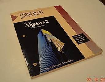 lesson plans 1st edition staff 0675132010, 978-0675132015