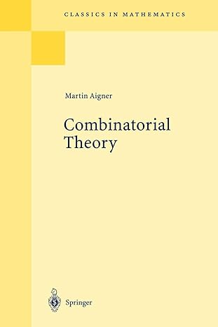 combinatorial theory 1st edition martin aigner 3540617876, 978-3540617877