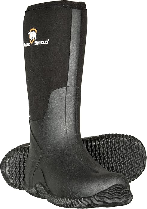 arcticshield waterproof durable rubber neoprene outdoor boots b01lxhosbz