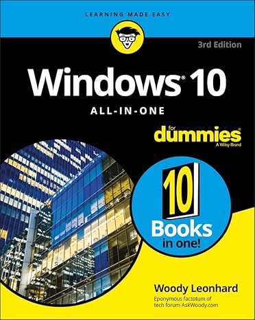 windows 10 all in one for dummies 3rd edition woody leonhard 1119484839, 978-1119484837