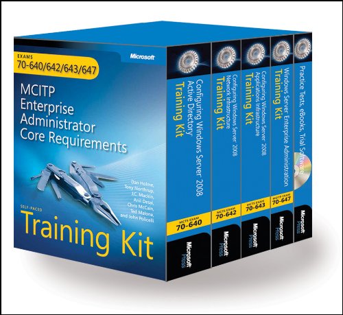 mcitp self paced training kit windows server 2008 enterprise administrator core requirements 1st edition dan