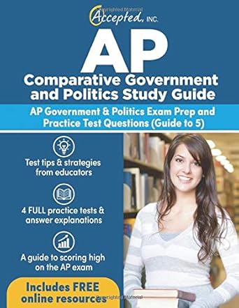 ap comparative government and politics study guide ap government and politics exam prep and practice test