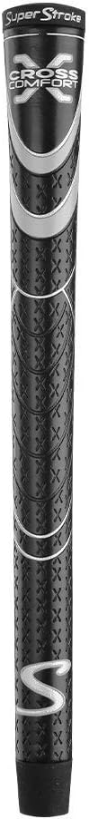superstroke cross comfort golf club grip soft and tacky polyurethane that boosts traction x style surface and