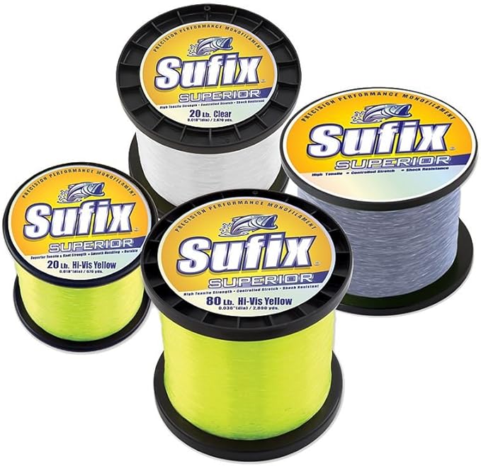 sufix superior spool size fishing line  ?sufix b000algi28
