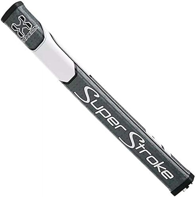 super stroke traxion flatso golf putter grip advanced surface texture that improves feedback and tack