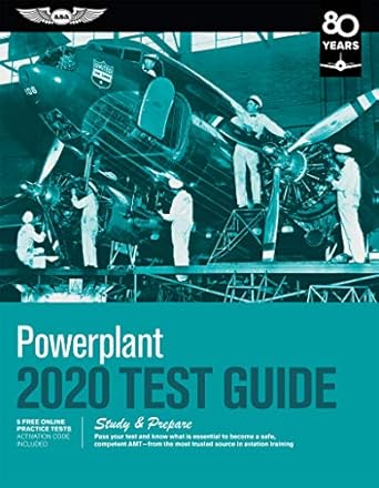 powerplant test guide 2020 pass your test and know what is essential to become a safe competent amt from the
