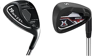 mazel golf black wm x1 iron 1 club and 70 degree sand wedge bundle of 2  ?mazel b0chyh13x6