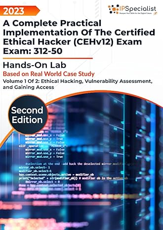 a complete practical implementation of the certified ethical hacker exam 312 50 hands on labs volume 1 of 2