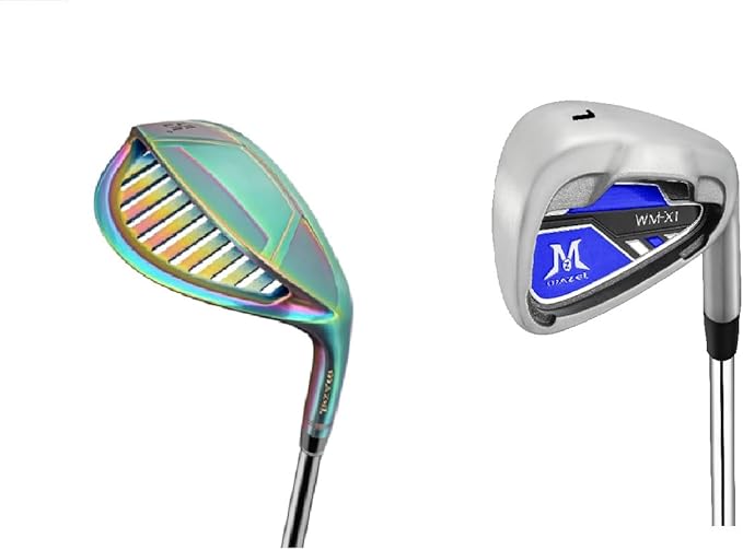 mazel golf sand wedge andgolf iron club bundle of 2  ?mazel b0clhcws7v