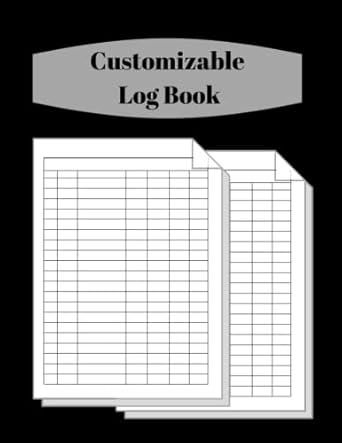 customizable log book 7 column log book notebook to track debit and credit or cash flow ledger income and
