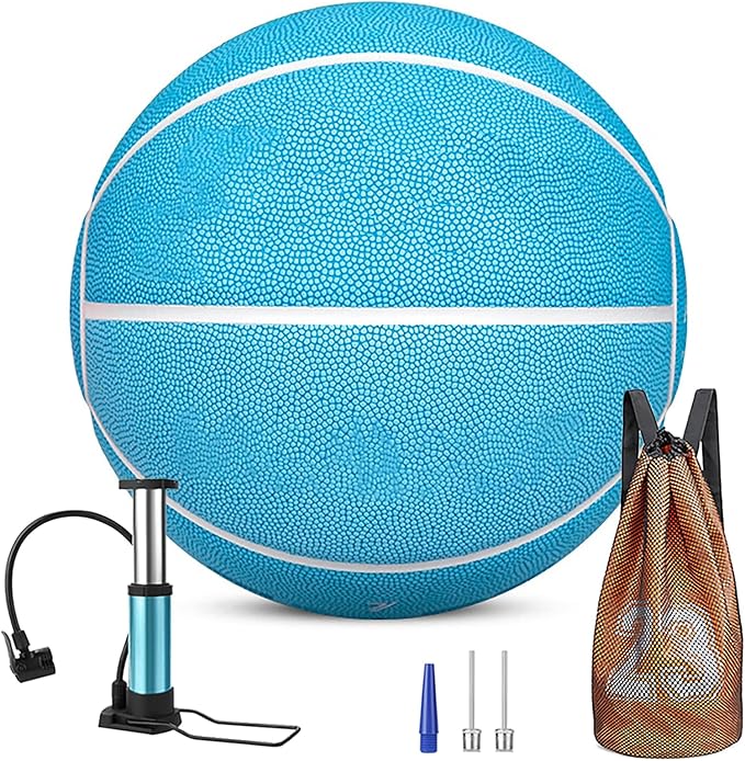 shengy no 7 standard basketball soft leather sweat absorbent non slip good elasticity suitable for young