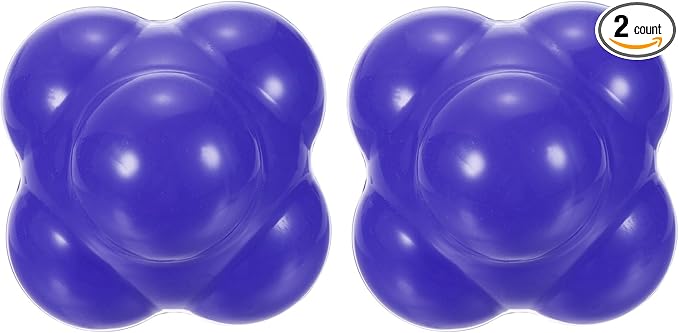 m meterxity 2 pack bounce reaction balls coordination training ball wear resistant silicone apply to