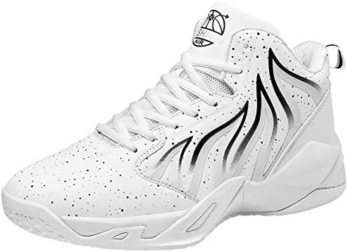 big size basketball fashion shoes high top comfortable lightweight anti slip shock absorbing wide sneakers