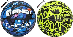 and1 rubber basketball bundle two regulation official size basketballs ?and1 b0c24sywrl