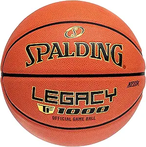 spalding tf 1000 indoor game basketballs premium composite leather high school and college approved 29 5 28 5