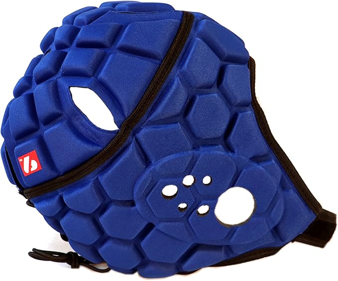 barnett heat pro helmet soft padded headgear rugby flag football youth and adult sizing 7 on 7 7v7 soft shell