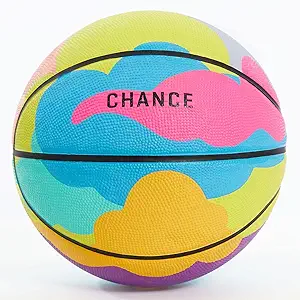 chance premium design printed rubber outdoor and indoor basketball available size 5 youth 27 5 inch size 6