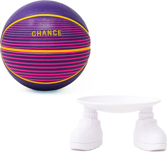 chance premium rubber outdoor/indoor basketball standly the ball stand  ?chance b0bpnhdmkg