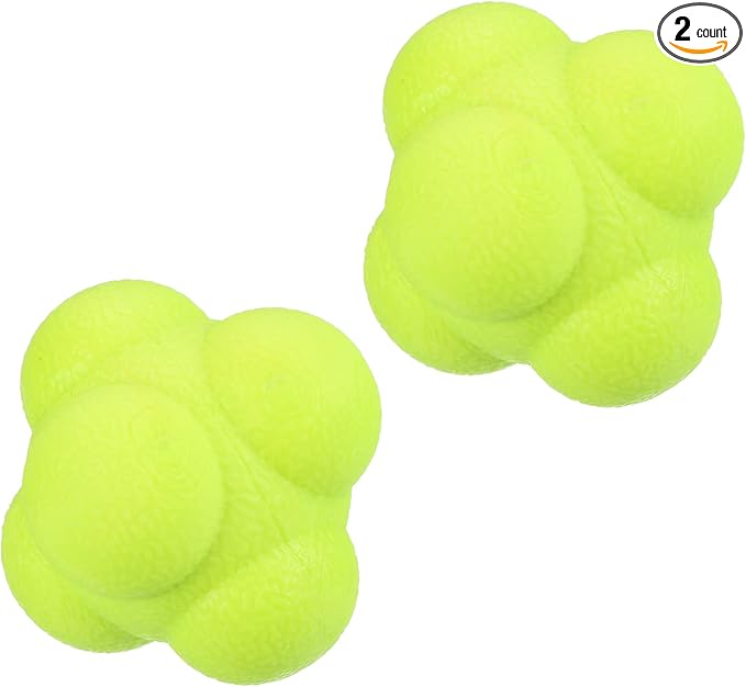 patikil bounce reaction balls coordination training ball agility trainer tpr high difficulty for speed reflex